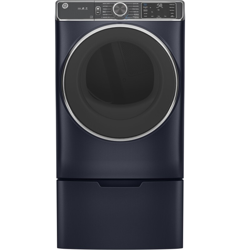 7.8 cu. ft. Capacity Smart Front Load Gas Dryer with Steam and Sanitize Cycle GFD85GSPNRS