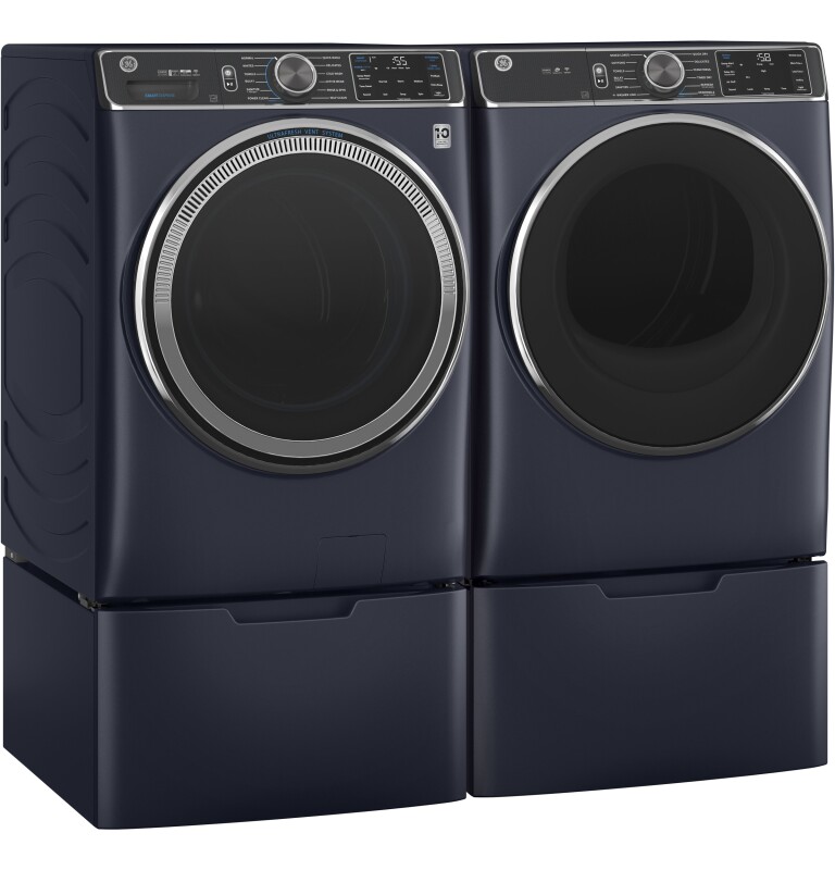 7.8 cu. ft. Capacity Smart Front Load Gas Dryer with Steam and Sanitize Cycle GFD85GSPNRS