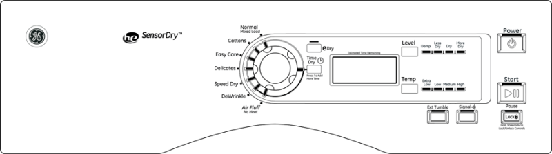 7.0 Cu. Ft. Capacity Gas Dryer GFDN120GDWW, product image 11 of 12