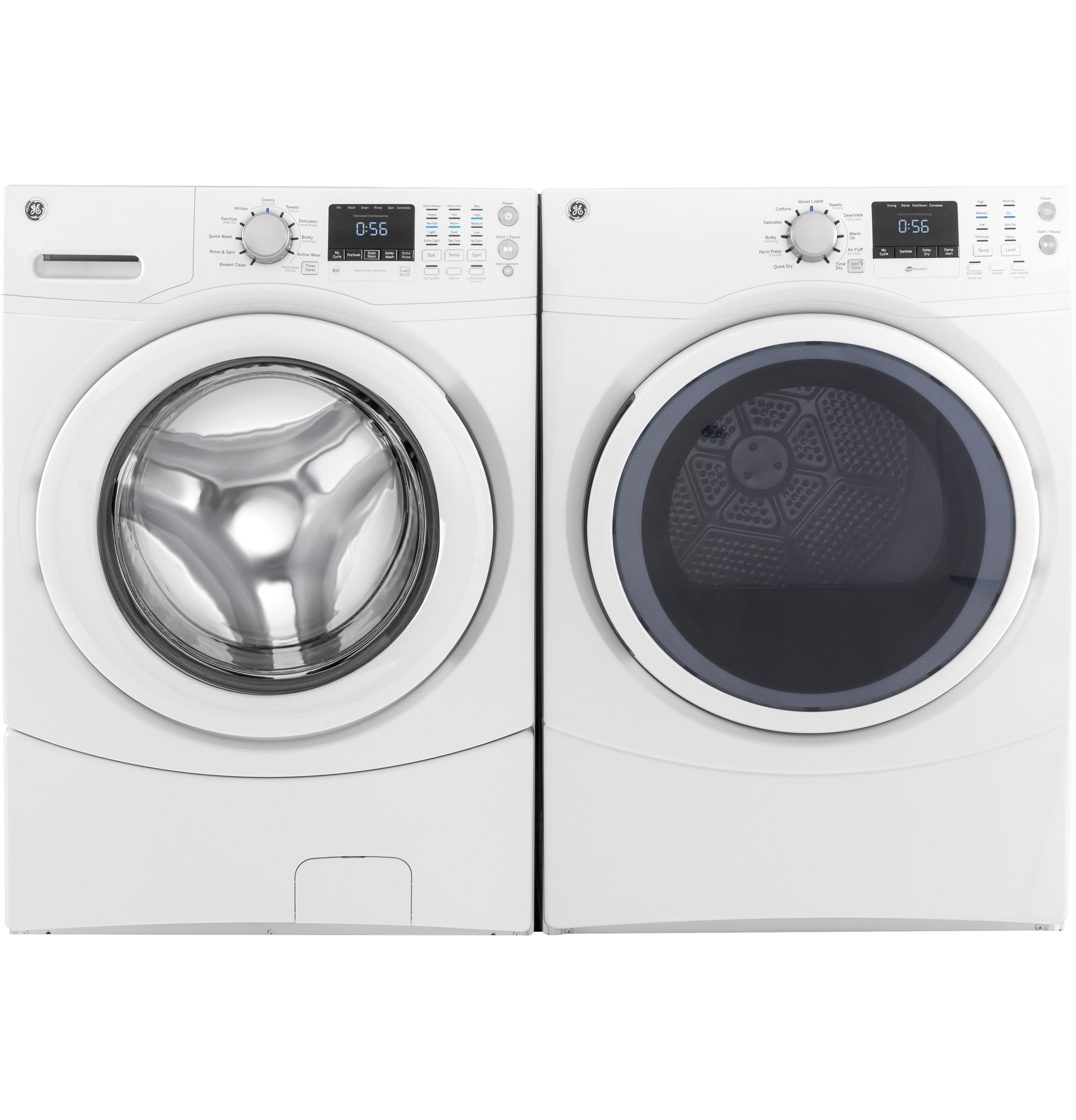 7.5 cu. ft. capacity frontload dryer GFDN160GJWW, product image 4 of 9