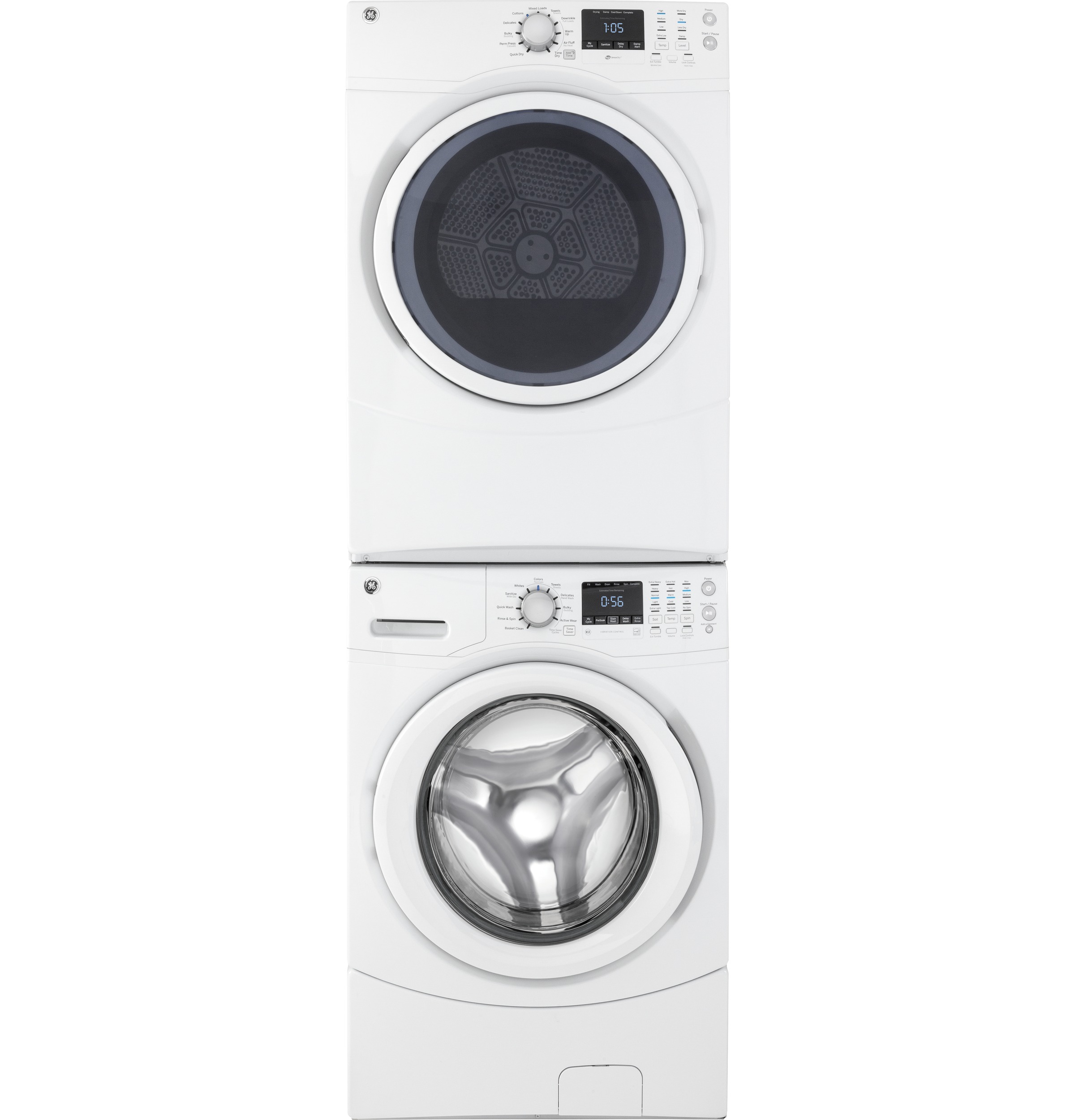 7.5 cu. ft. capacity frontload dryer GFDN160GJWW, product image 5 of 9