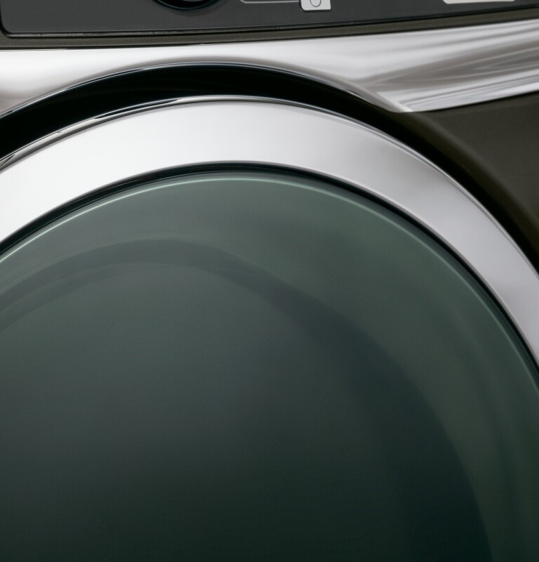8.3 cu. ft. capacity RightHeight Design Front Load electric dryer with steam GFDR485EFMC, product image 5 of 20