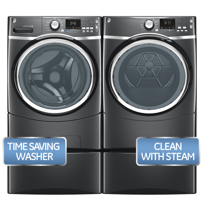 7.5 cu. ft. capacity frontload dryer with steam GFDS175EHDG, product image 12 of 15