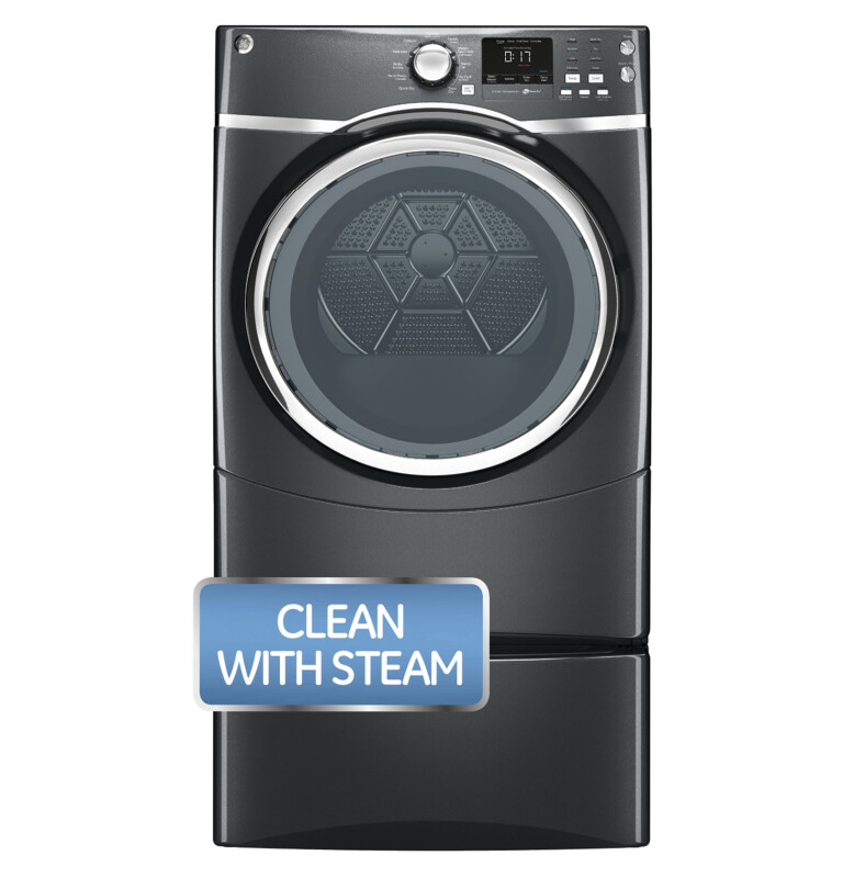 7.5 cu. ft. capacity frontload dryer with steam GFDS175EHDG, product image 13 of 15