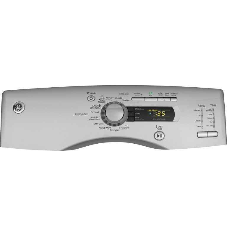 7.5 Cu.Ft. Capacity Gas Dryer with Steam GFDS355GLMS, product image 4 of 6