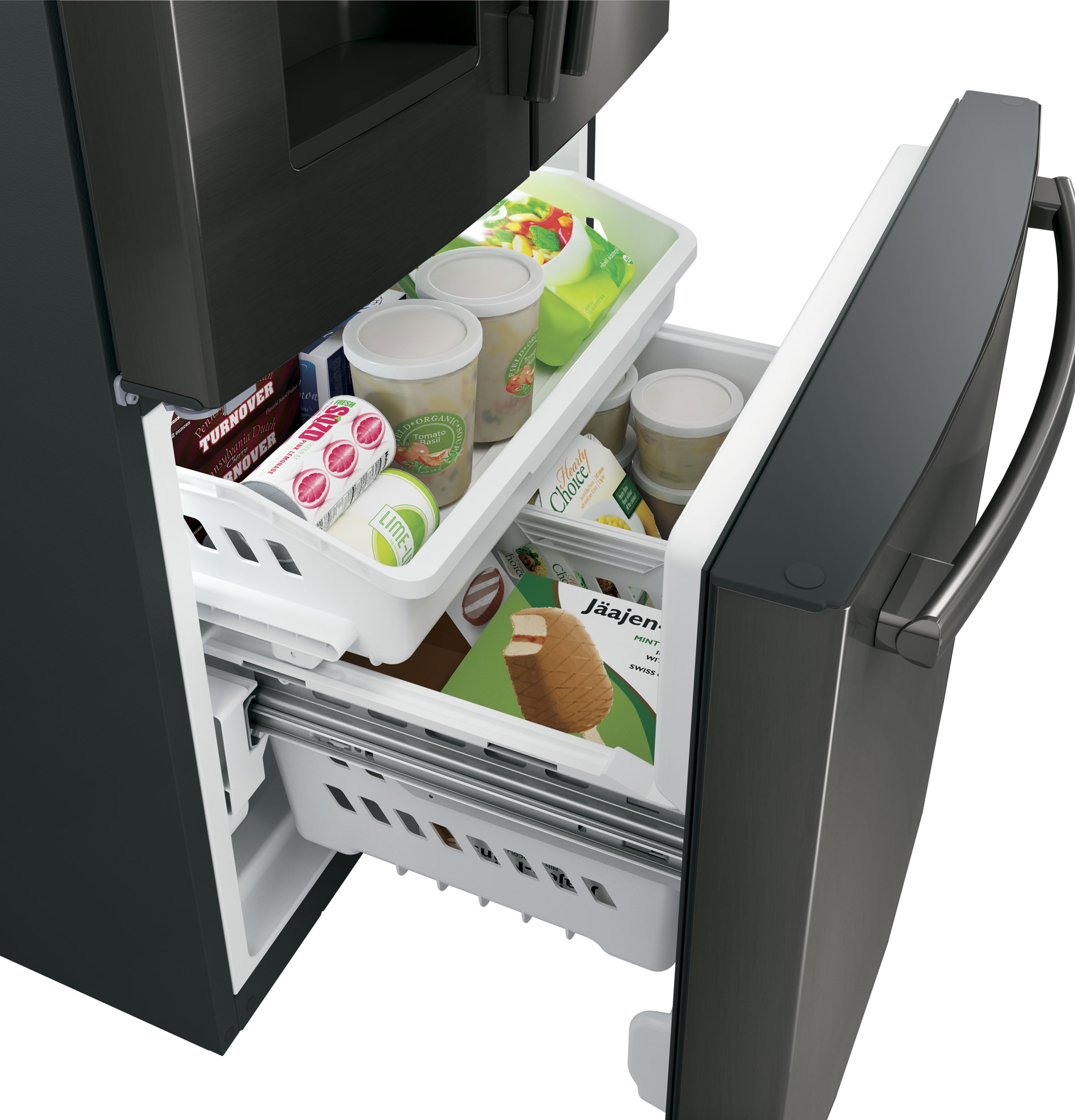 23.6 Cu. Ft. French-Door Refrigerator GFE24JBLTS, product image 5 of 14