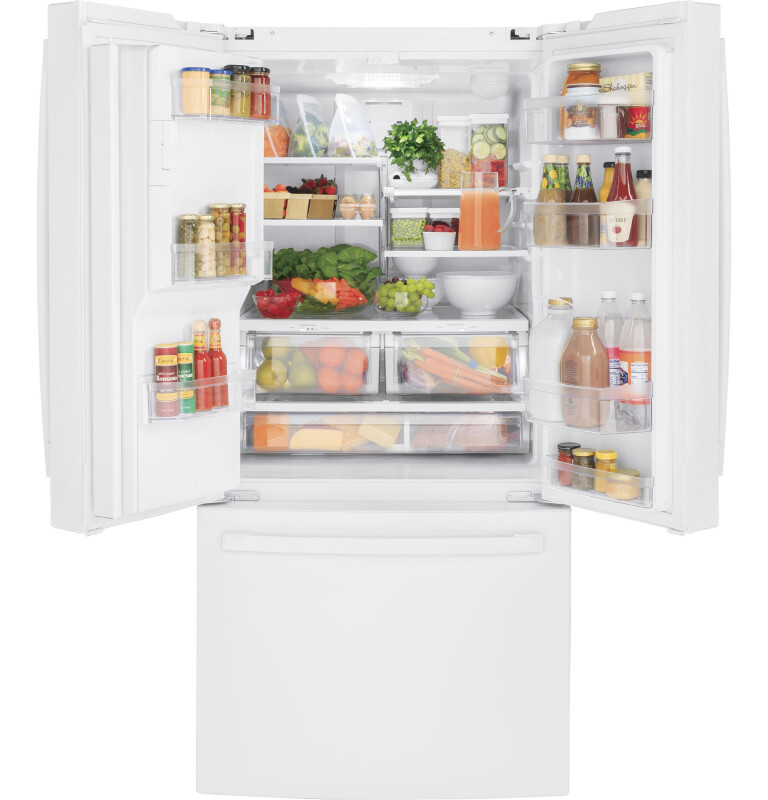 23.6 Cu. Ft. French-Door Refrigerator GFE24JGKWW, product image 2 of 14