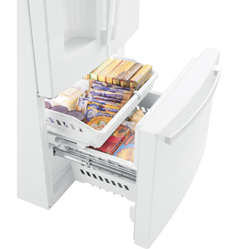 23.6 Cu. Ft. French-Door Refrigerator GFE24JGKWW, product image 6 of 14