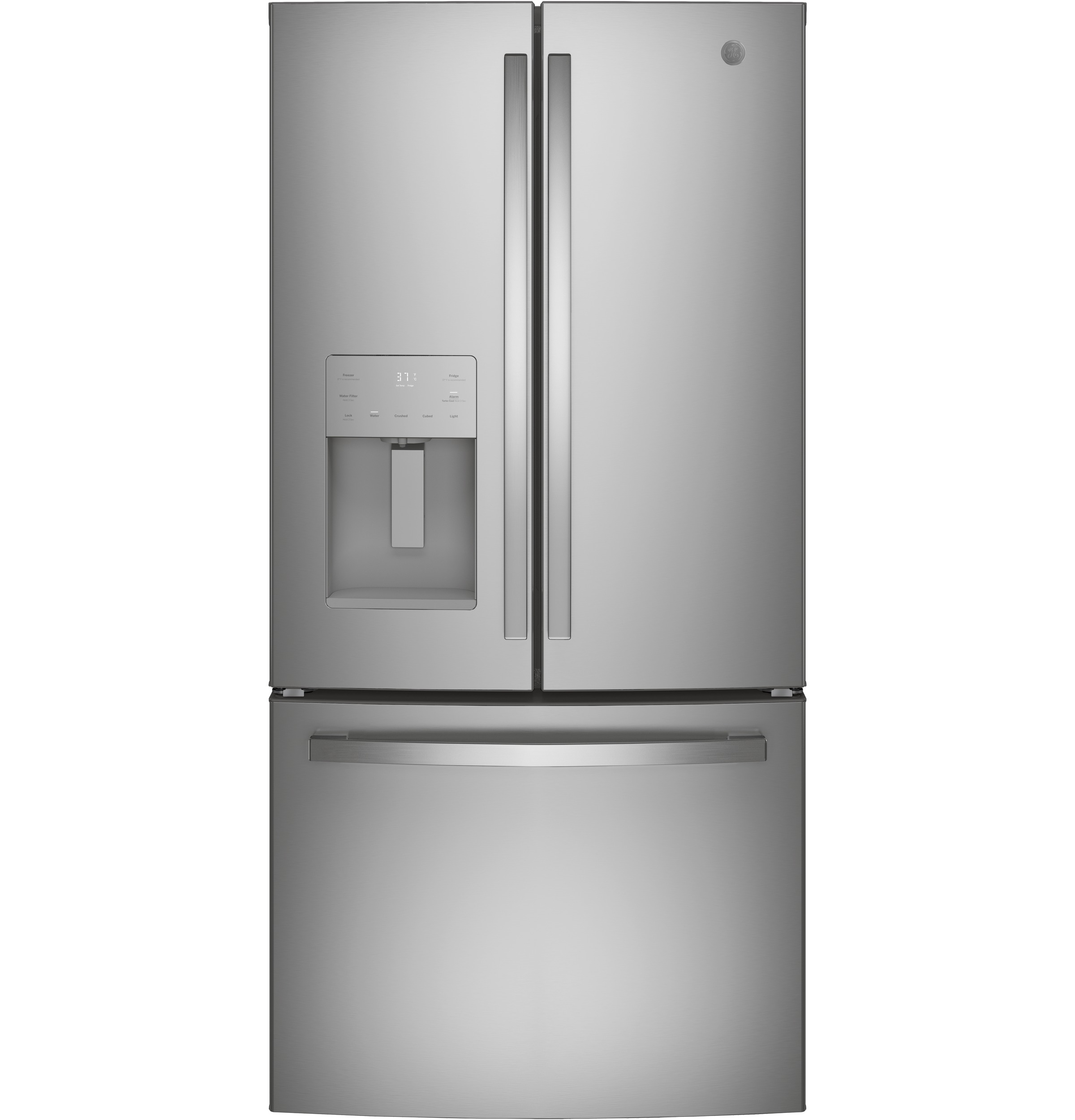 GE Appliances 23.6 Cu. Ft. French-Door Refrigerator