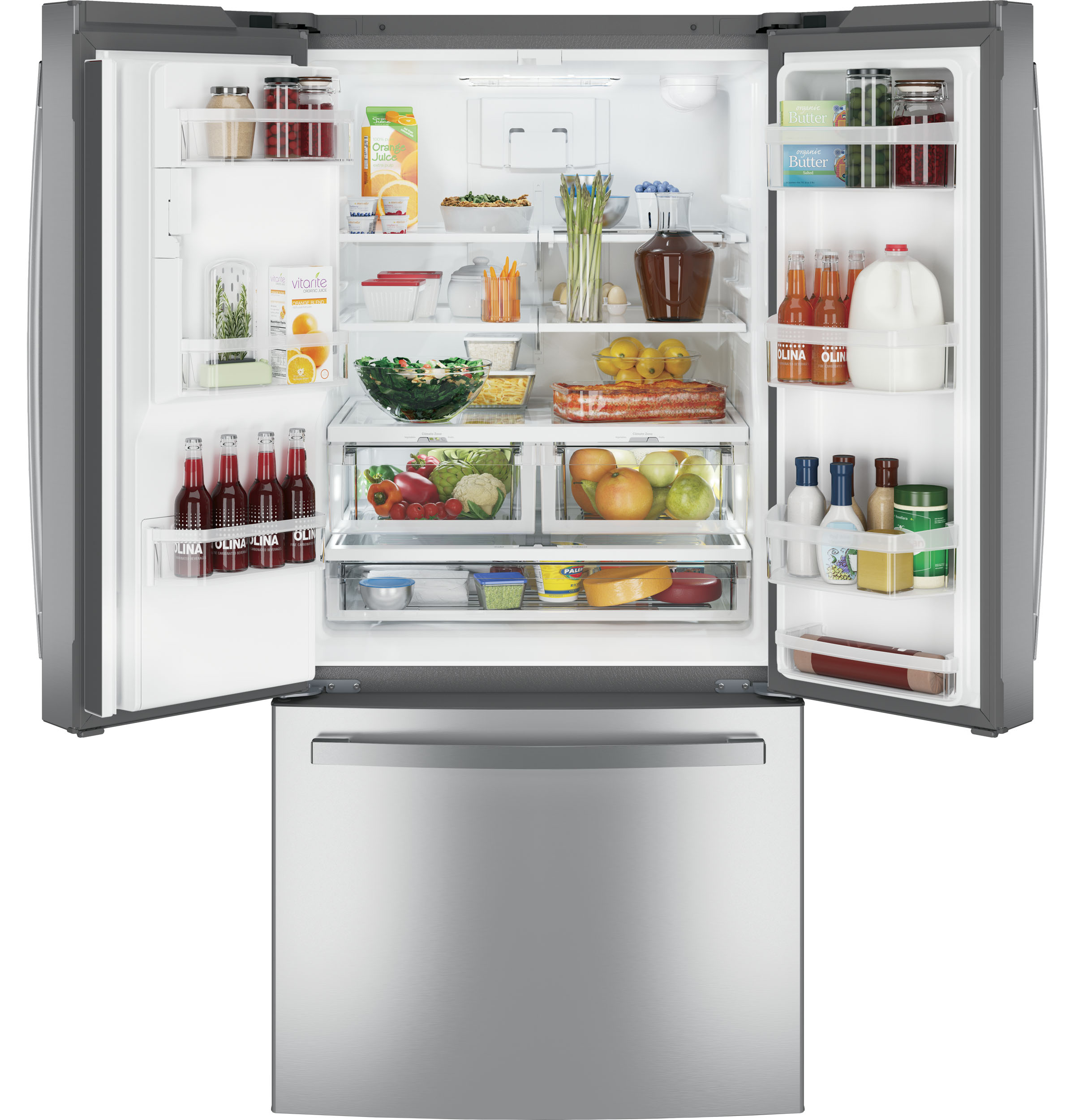 23.6 Cu. Ft. French-Door Refrigerator view 2