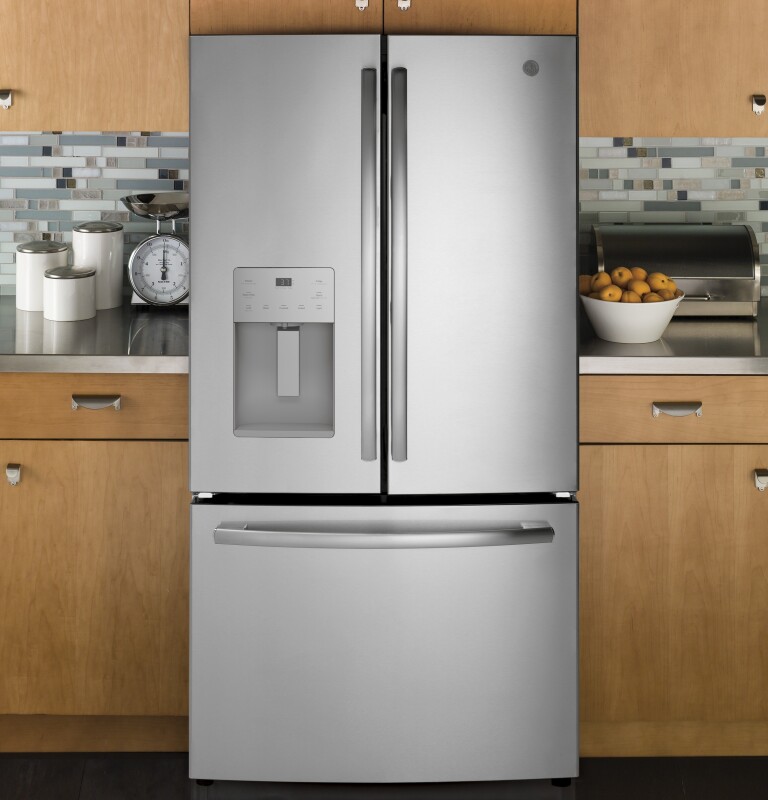 25.6 Cu. Ft. French-Door Refrigerator GFE26JSMSS, product image 9 of 17