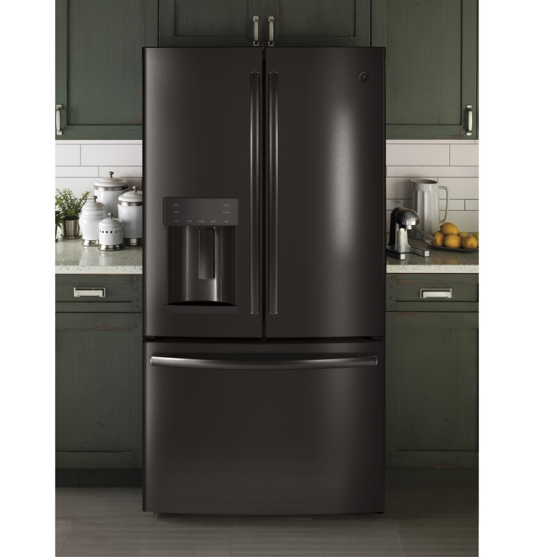 27.7 Cu. Ft. French-Door Refrigerator GFE28GBLTS, product image 4 of 12