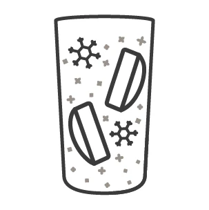 Cubed/crushed ice