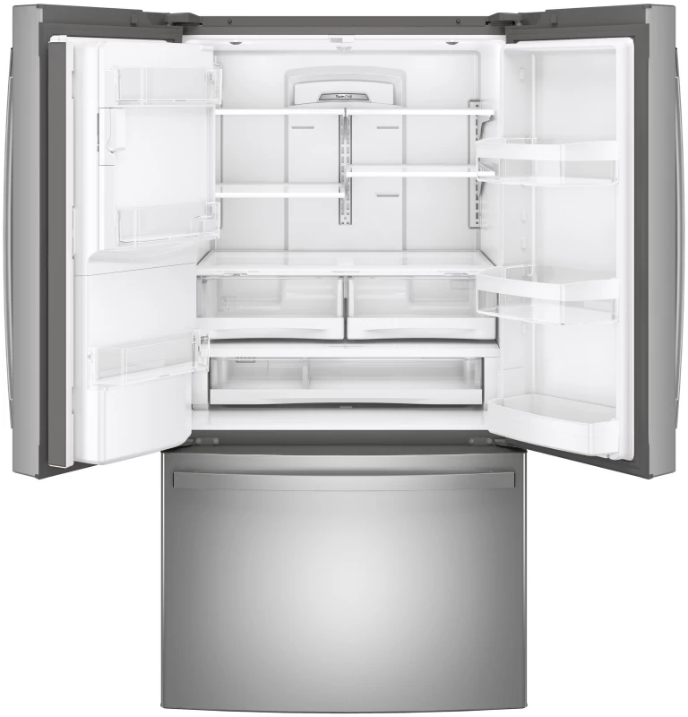 ENERGY STAR 27.7 Cu. Ft. Fingerprint Resistant French-Door Refrigerator GFE28GYNFS