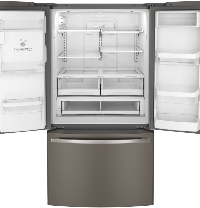 27.7 Cu. Ft. French-Door Refrigerator GFE29HMEES, product image 3 of 5