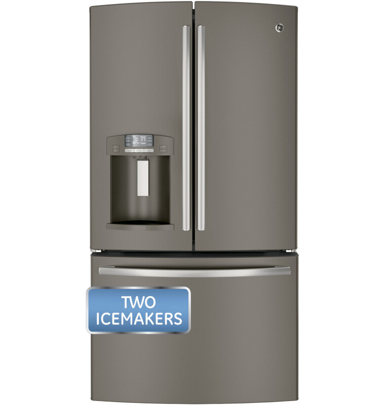 27.7 Cu. Ft. French-Door Refrigerator GFE29HMEES, product image 4 of 5