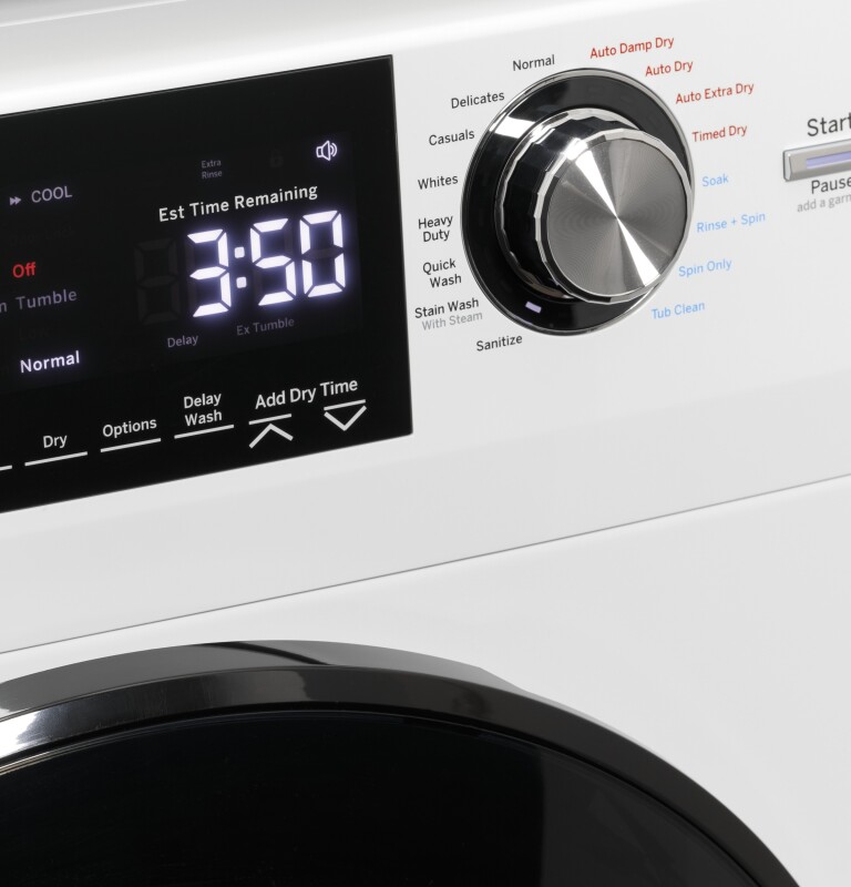 24" 2.4 cu. ft.Capacity Front Load Washer/Condenser Dryer Combo view 11