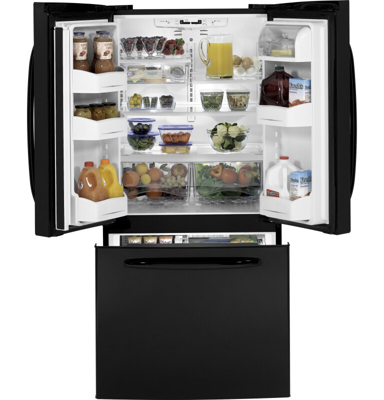 22.0 Cu. Ft. French-Door Refrigerator GFSF2HCYBB, product image 2 of 15