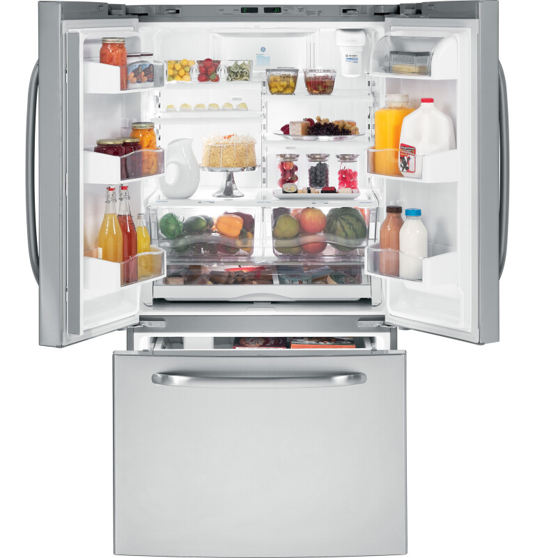 25.8 Cu. Ft. French-Door Refrigerator with Icemaker GFSS6KIXSS