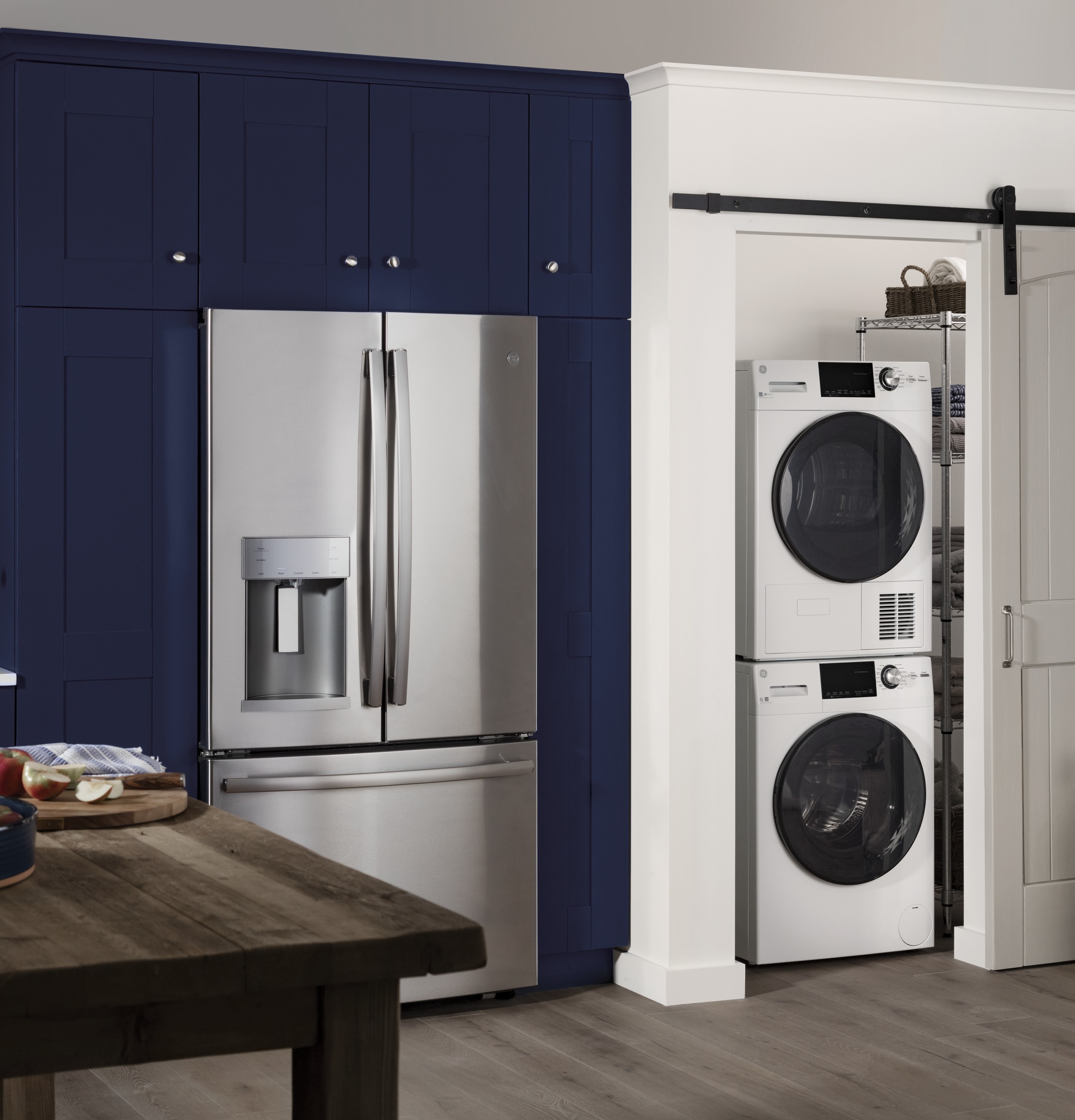 24" 4.1 Cu.Ft. Front Load Ventless Condenser Electric Dryer with Stainless Steel Basket view 5