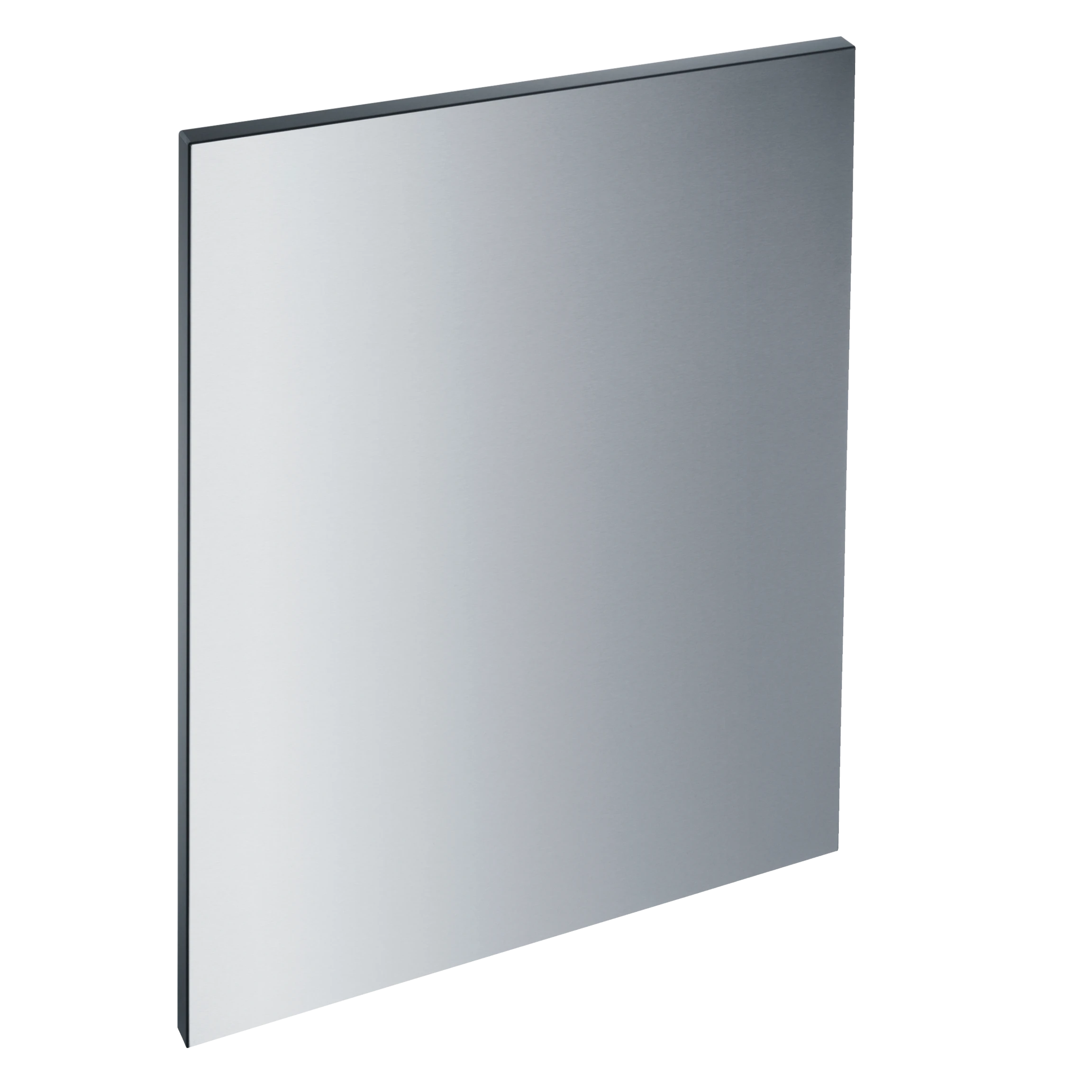 Int. front panel: W x H, 24 x 30 in Clean Touch Steel™ w/o handle & bore holes for fully integrated dishwashers GFVI603771