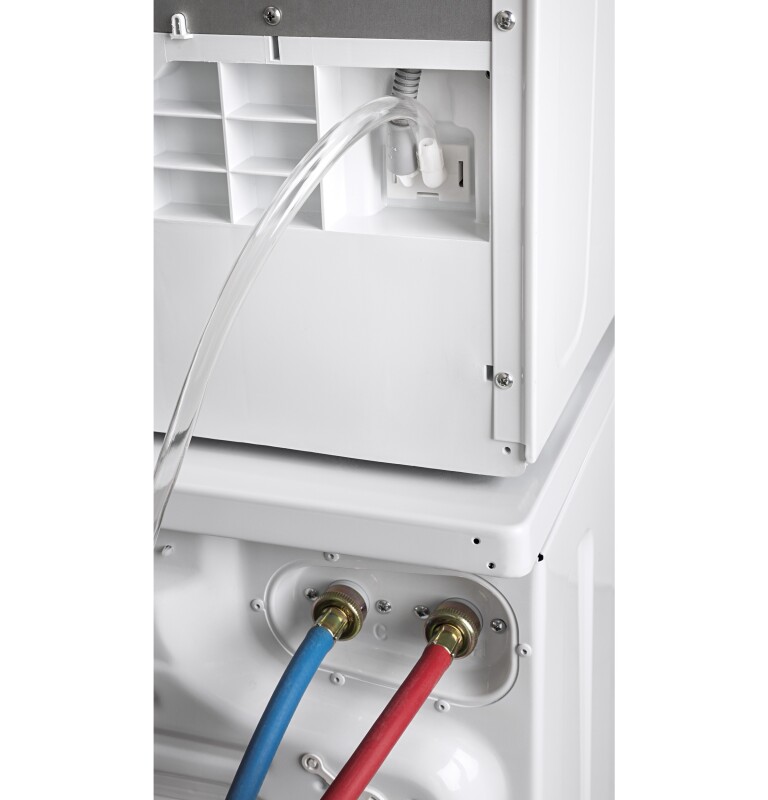 GE 2.4 DOE cu. ft. Frontload Washer with Steam White GFW148SSLWW Picture 1