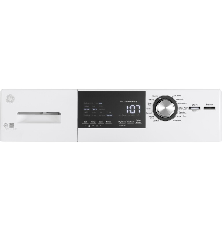24" 2.4 Cu. Ft. Front Load Washer with Steam view 2