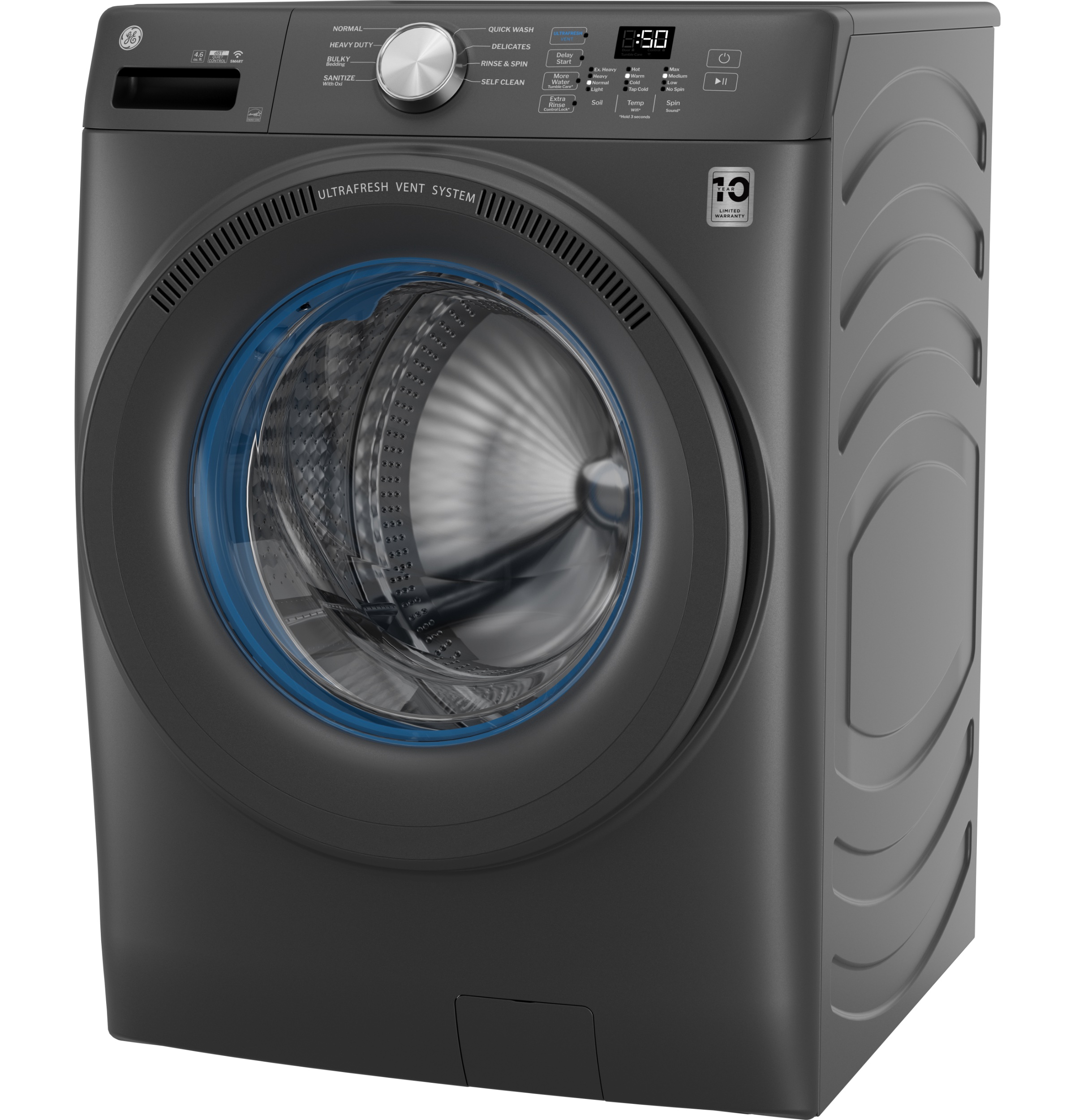 4.6 cu. ft. Capacity Smart Front Load Washer with UltraFresh Vent System with OdorBlock view 19