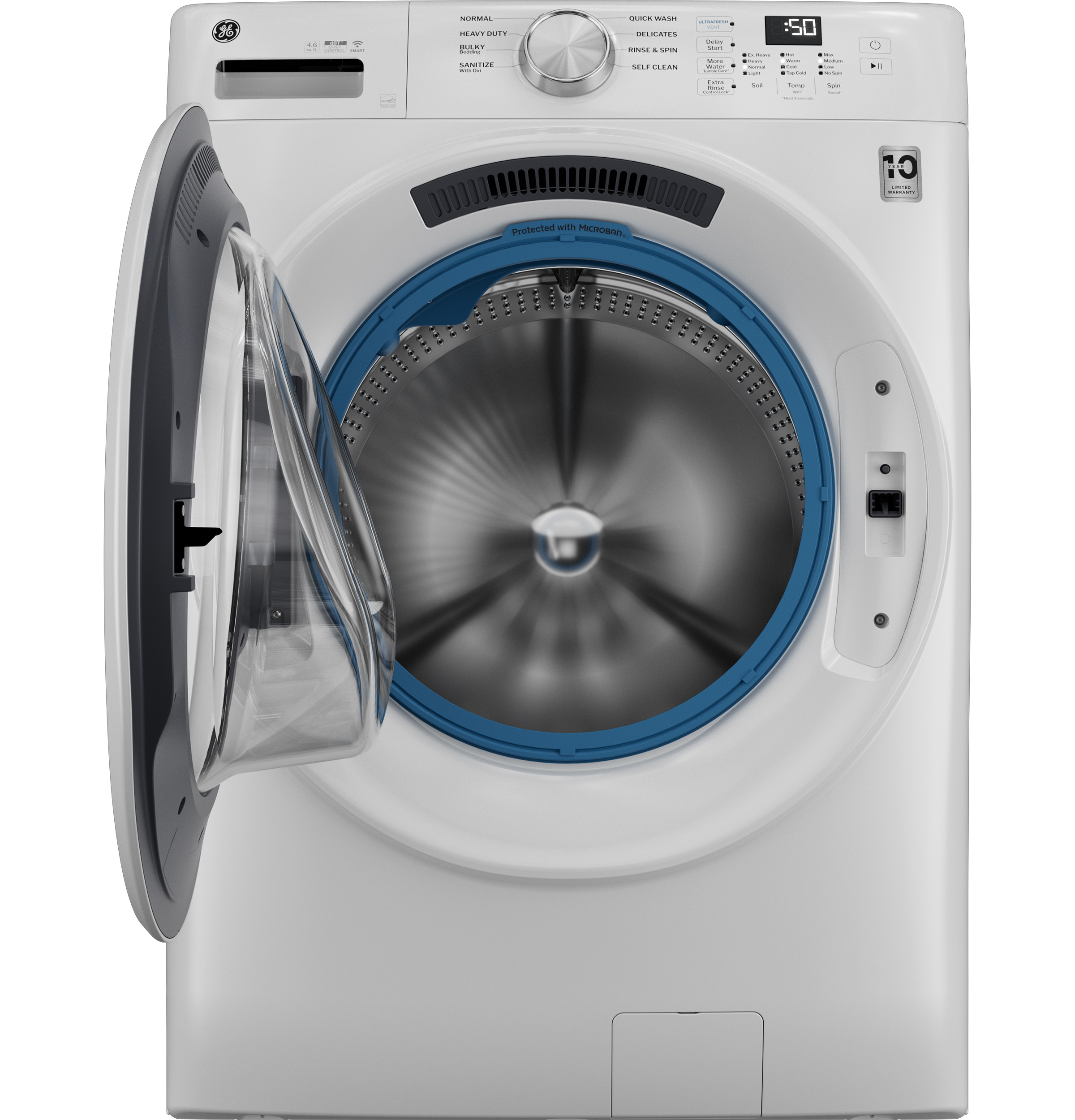 4.6 cu. ft. Capacity Smart Front Load Washer with UltraFresh Vent System with OdorBlock view 27