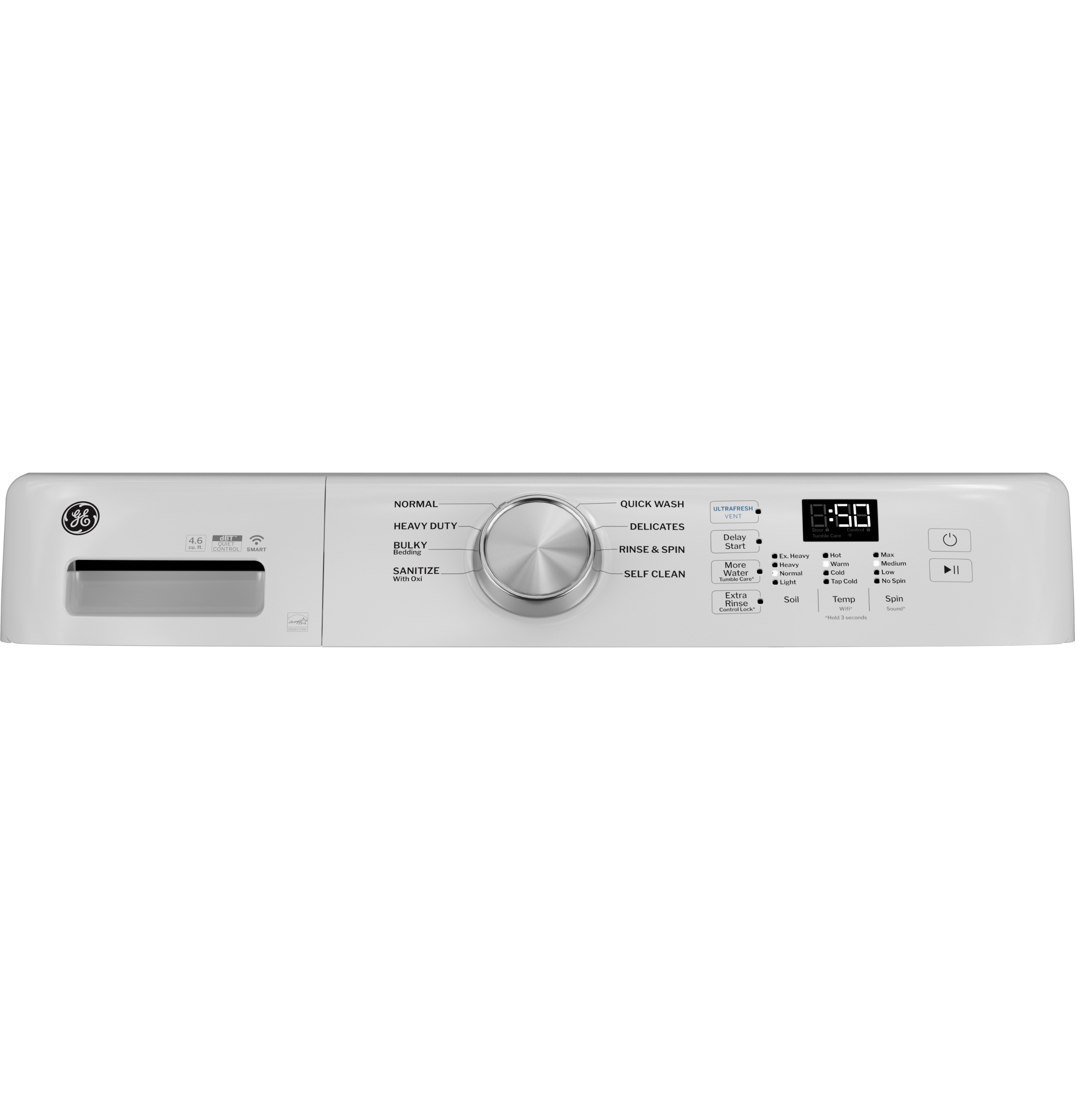 4.6 cu. ft. Capacity Smart Front Load Washer with UltraFresh Vent System with OdorBlock view 29