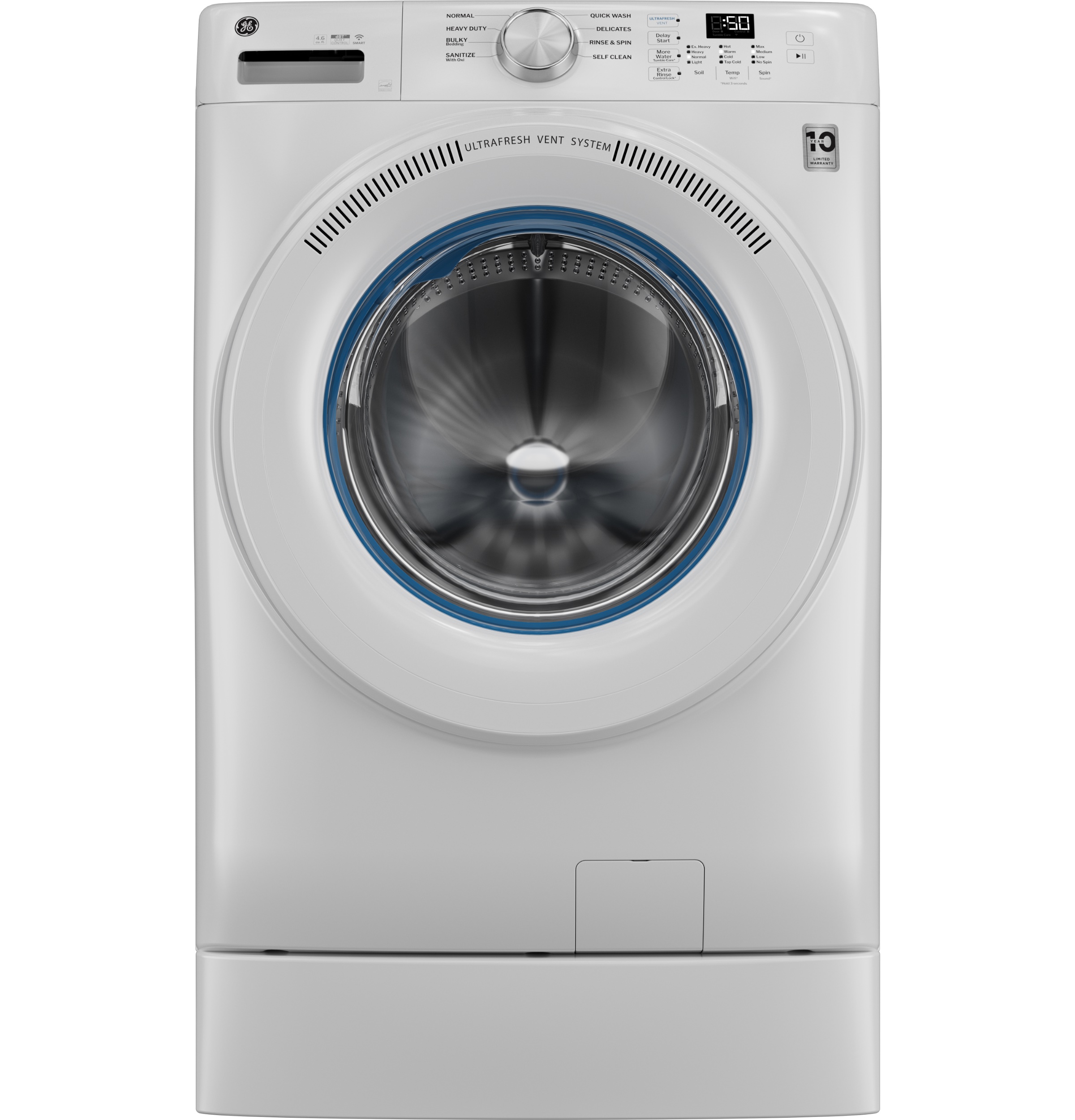 4.6 cu. ft. Capacity Smart Front Load Washer with UltraFresh Vent System with OdorBlock view 30