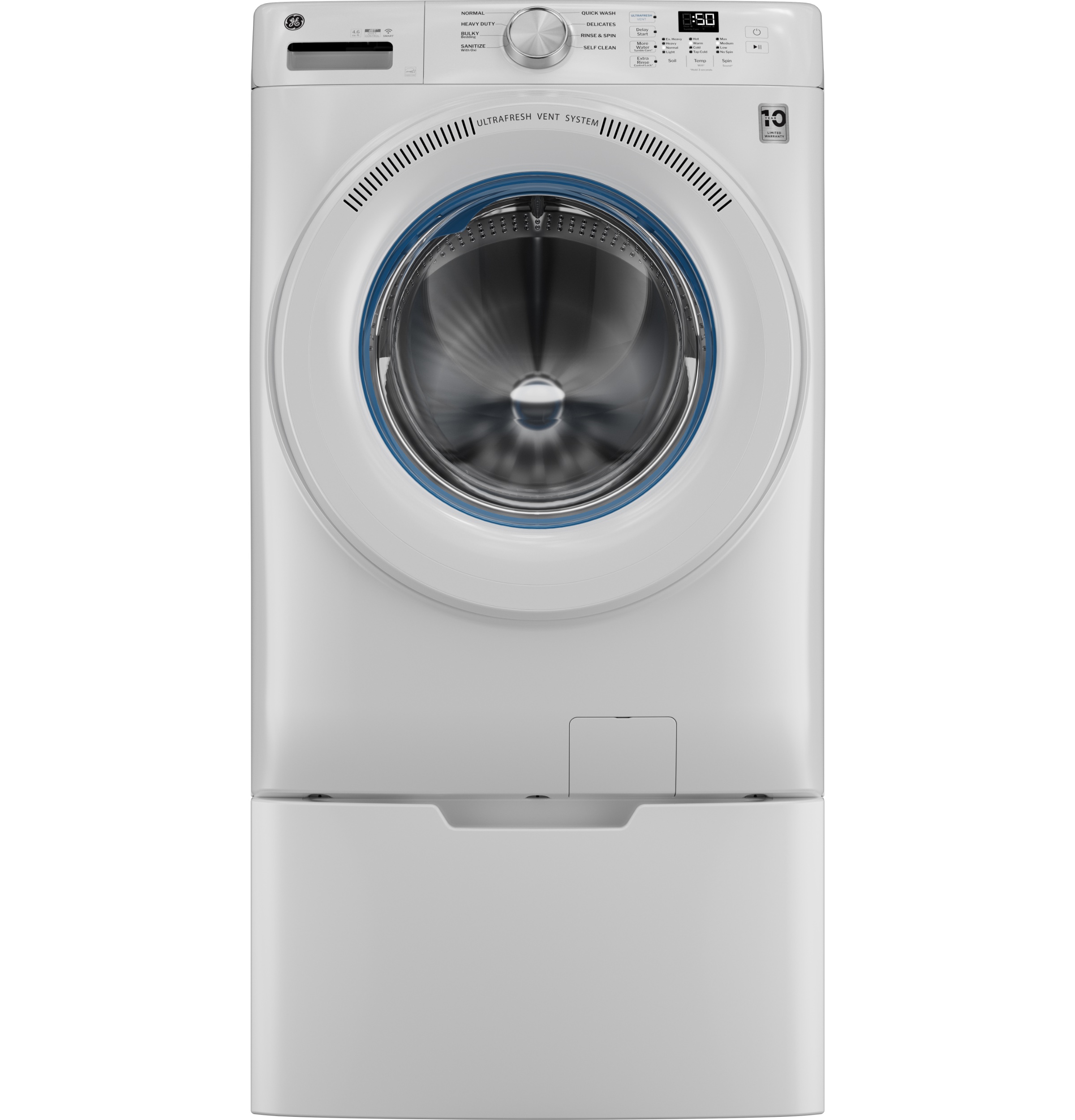4.6 cu. ft. Capacity Smart Front Load Washer with UltraFresh Vent System with OdorBlock view 31