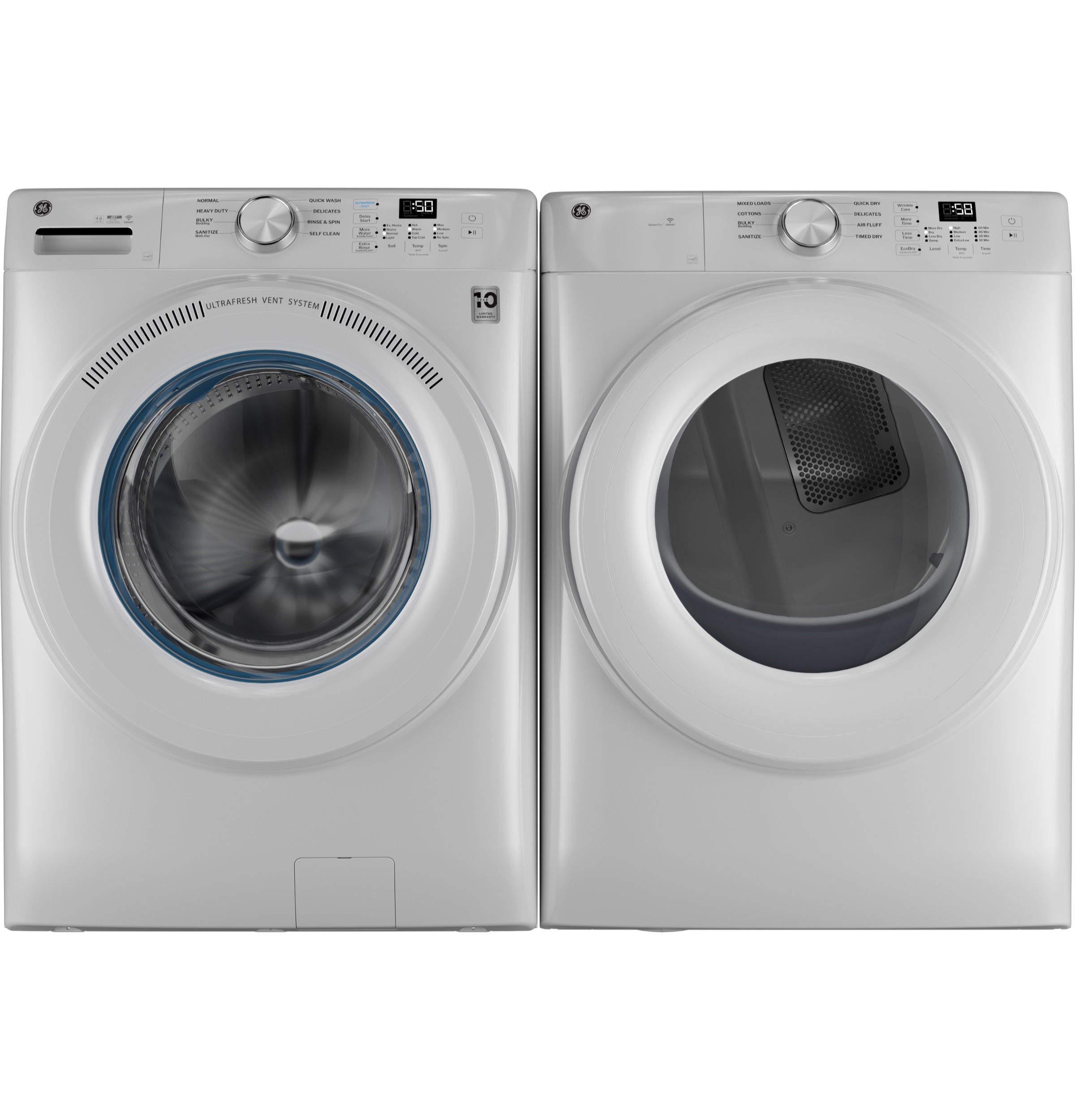 4.6 cu. ft. Capacity Smart Front Load Washer with UltraFresh Vent System with OdorBlock view 35