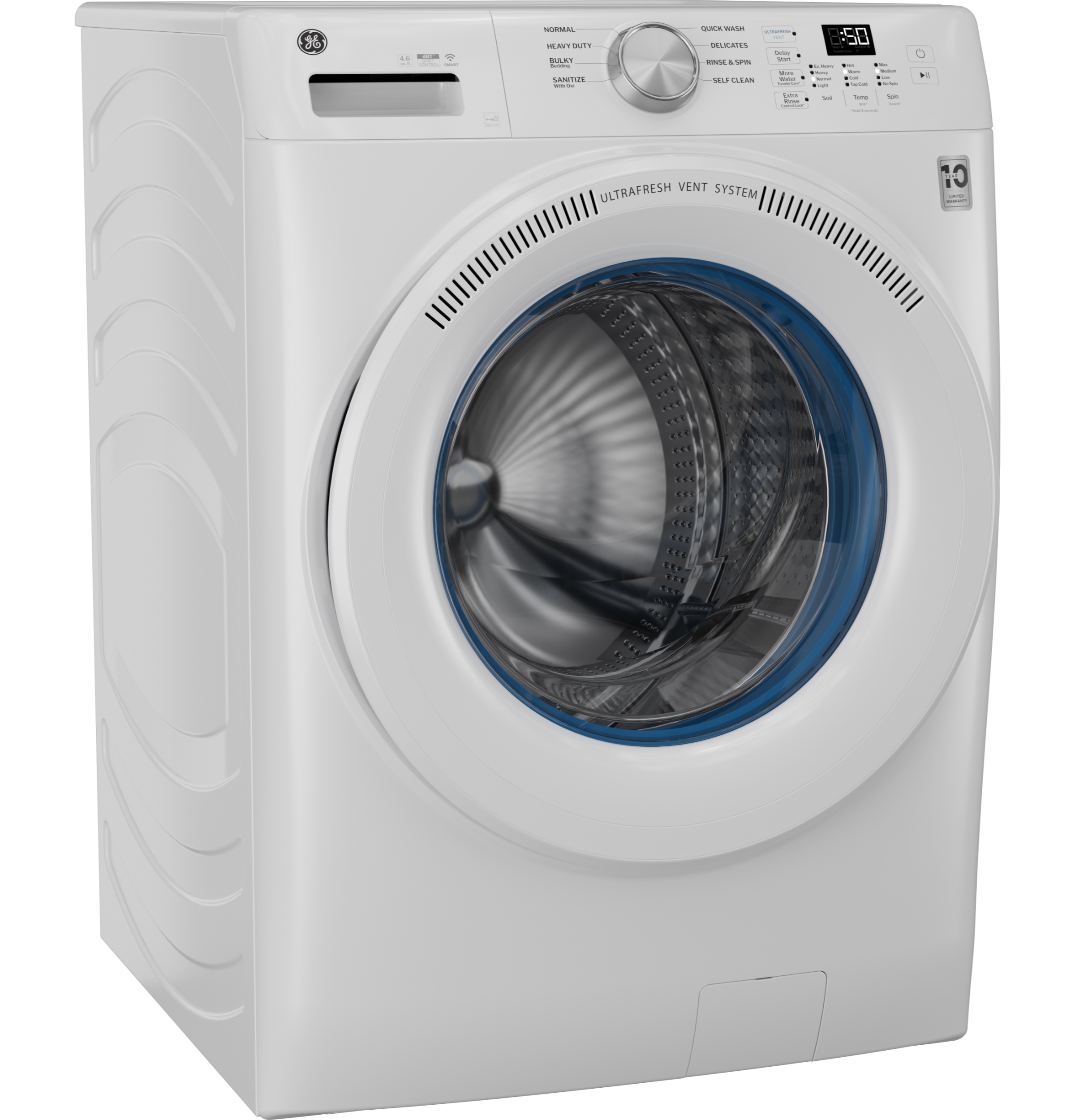 4.6 cu. ft. Capacity Smart Front Load Washer with UltraFresh Vent System with OdorBlock view 40