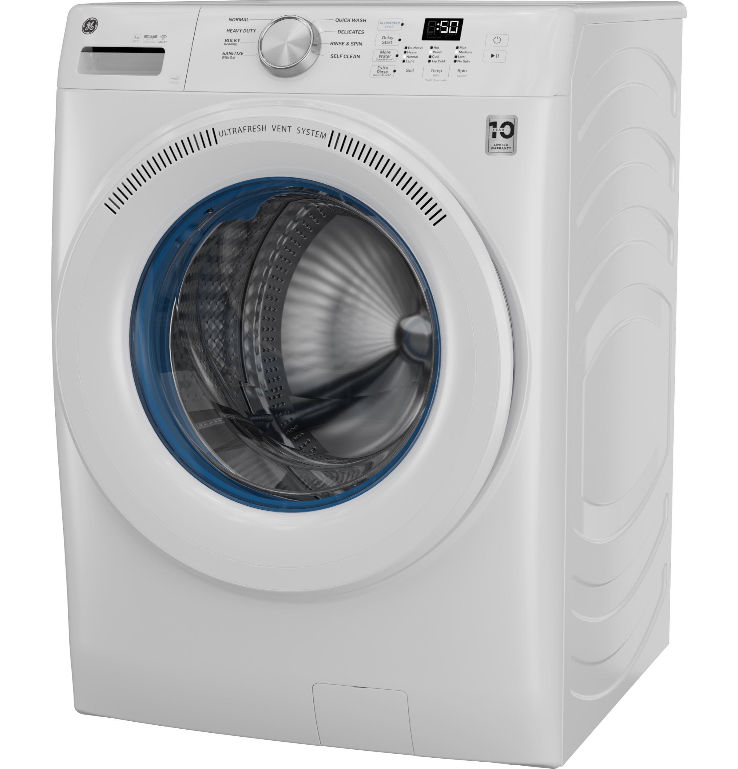 4.6 cu. ft. Capacity Smart Front Load Washer with UltraFresh Vent System with OdorBlock view 26