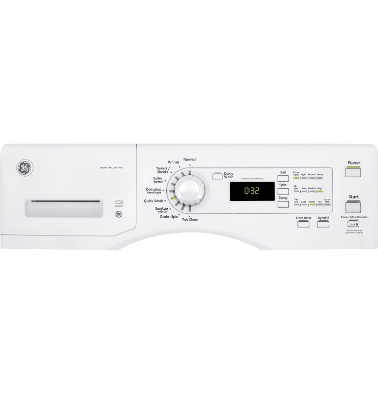 4.1 Cu. Ft. Capacity Frontload Washer GFW400SCMWW