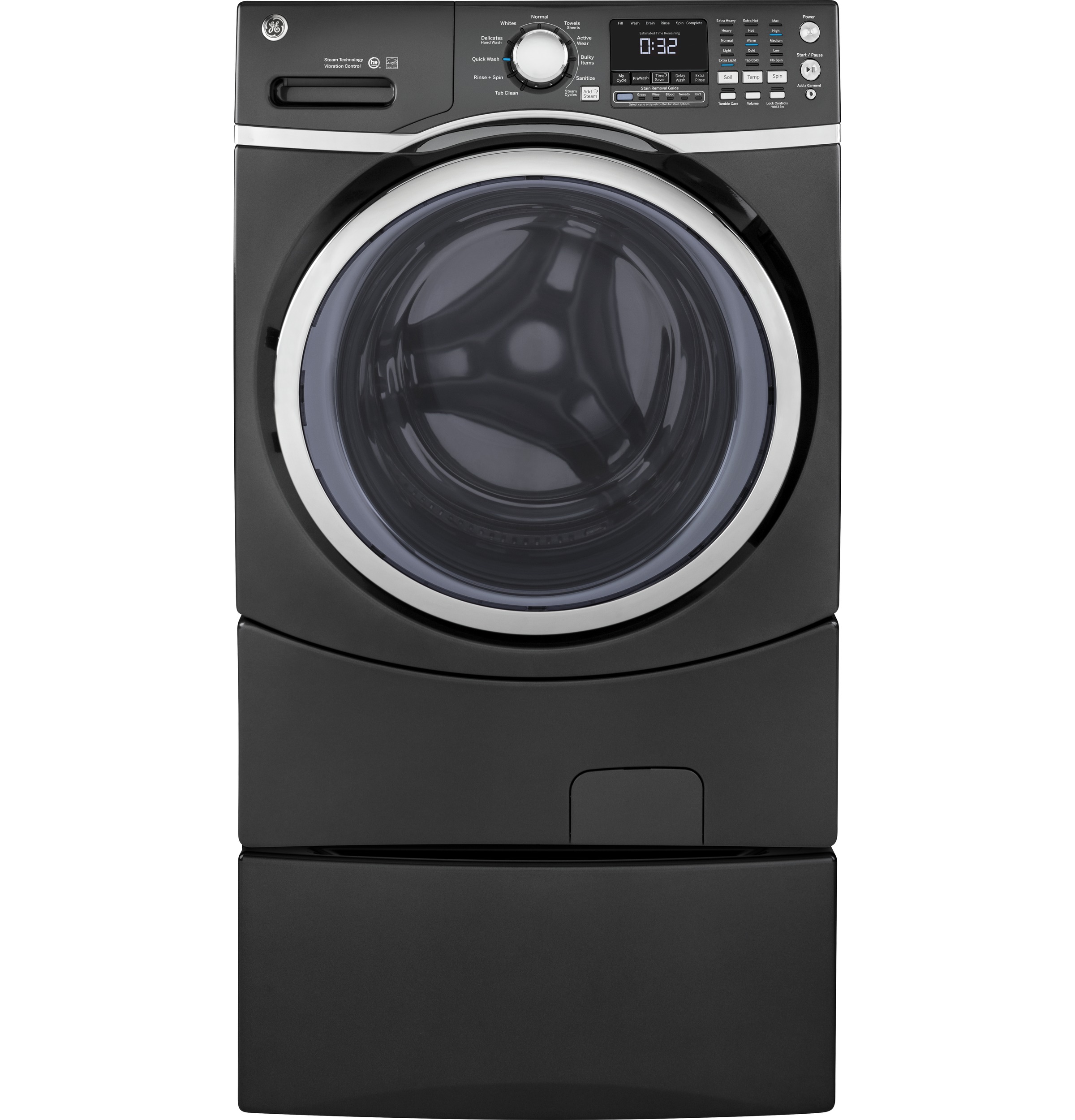 4.5 DOE Cu. Ft. Capacity Frontload Washer with steam GFW450SPKDG