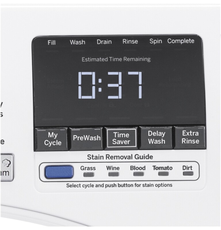 4.5 DOE Cu. Ft. Capacity Frontload Washer with steam GFW450SSKWW