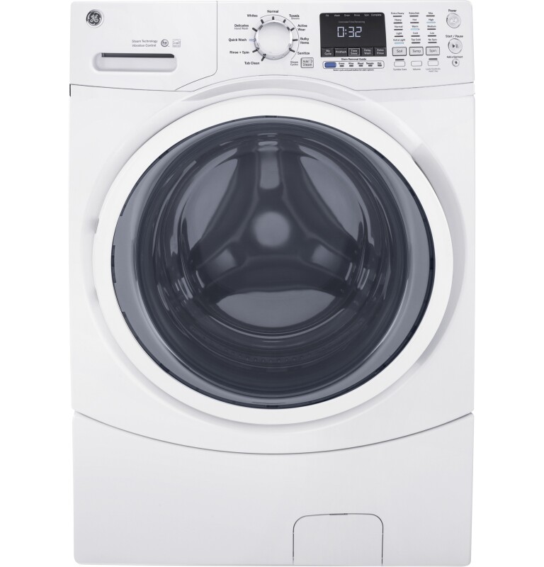 4.5 cu. ft. Capacity Front Load Washer with Steam GFW450SSMWW