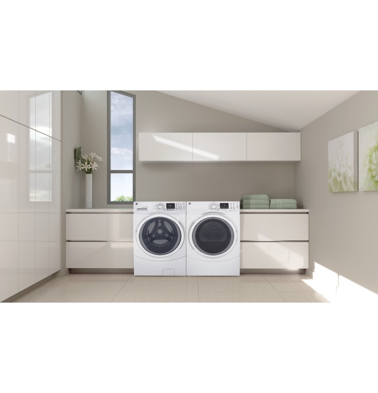 4.5 cu. ft. Capacity Front Load Washer with Steam GFW450SSMWW
