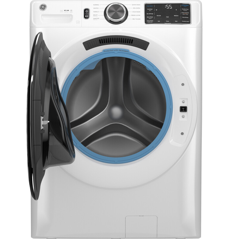 4.6 cu. ft. Capacity Smart Front Load Washer with UltraFresh Vent System with OdorBlock and Sanitize w/Oxi GFW510SCVWW, product image 22 of 83