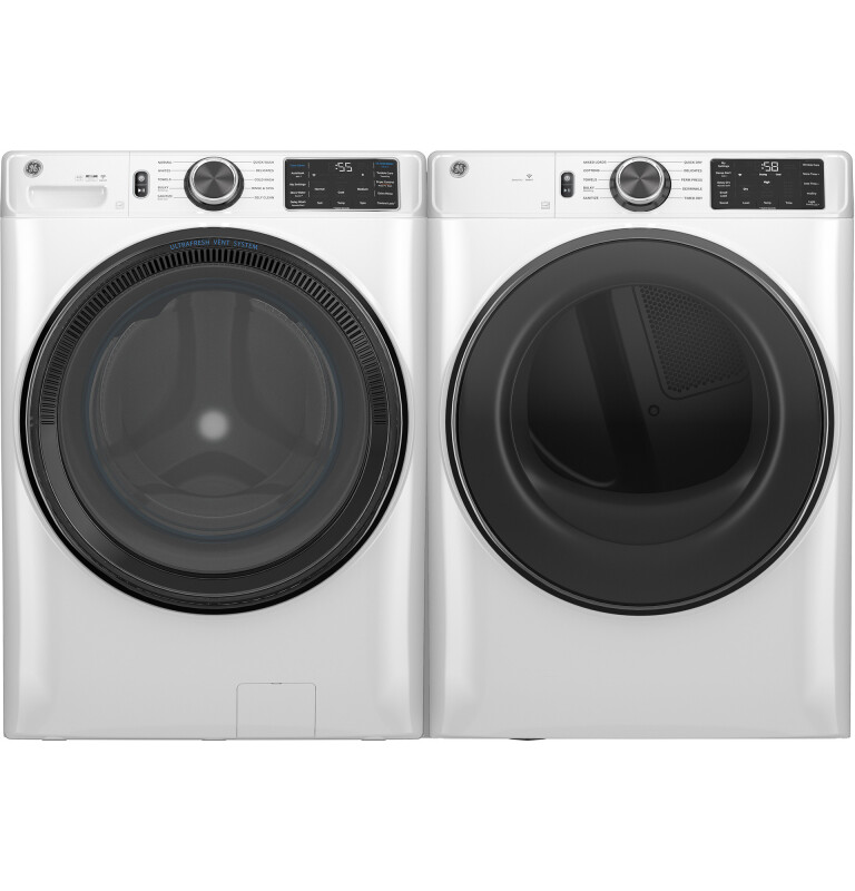 4.6 cu. ft. Capacity Smart Front Load Washer with UltraFresh Vent System with OdorBlock and Sanitize w/Oxi GFW510SCVWW, product image 6 of 83
