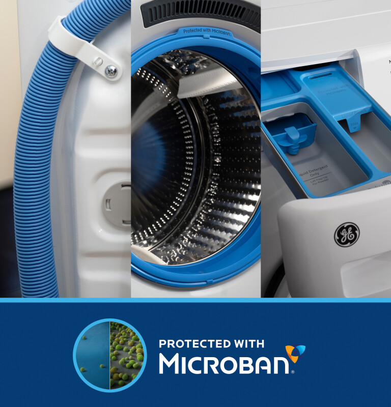 4.6 cu. ft. Capacity Smart Front Load Washer with UltraFresh Vent System with OdorBlock and Sanitize w/Oxi GFW510SCVWW, product image 41 of 83