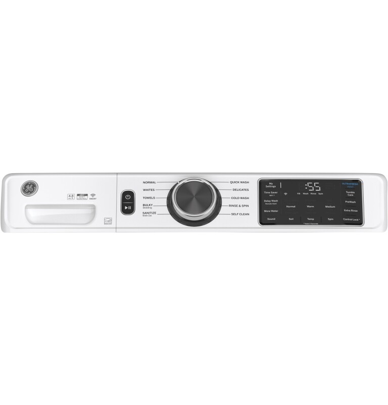 4.8 cu. ft. Capacity Smart Front Load Washer with UltraFresh Vent System with OdorBlock and Sanitize w/Oxi view 23