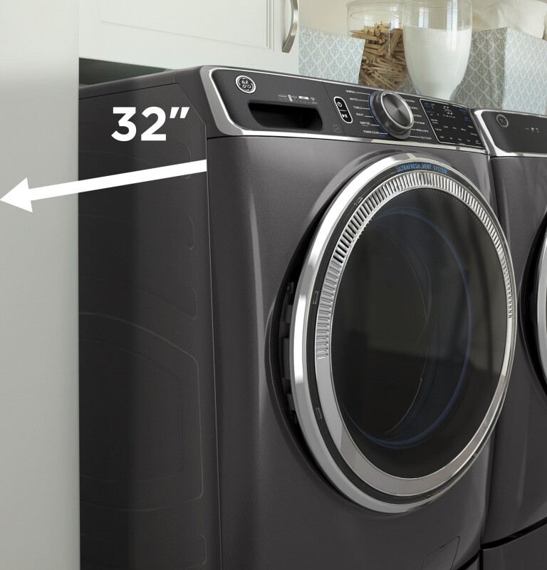 4.8 cu. ft. Capacity Smart Front Load Washer with UltraFresh Vent System with OdorBlock and Sanitize w/Oxi view 13