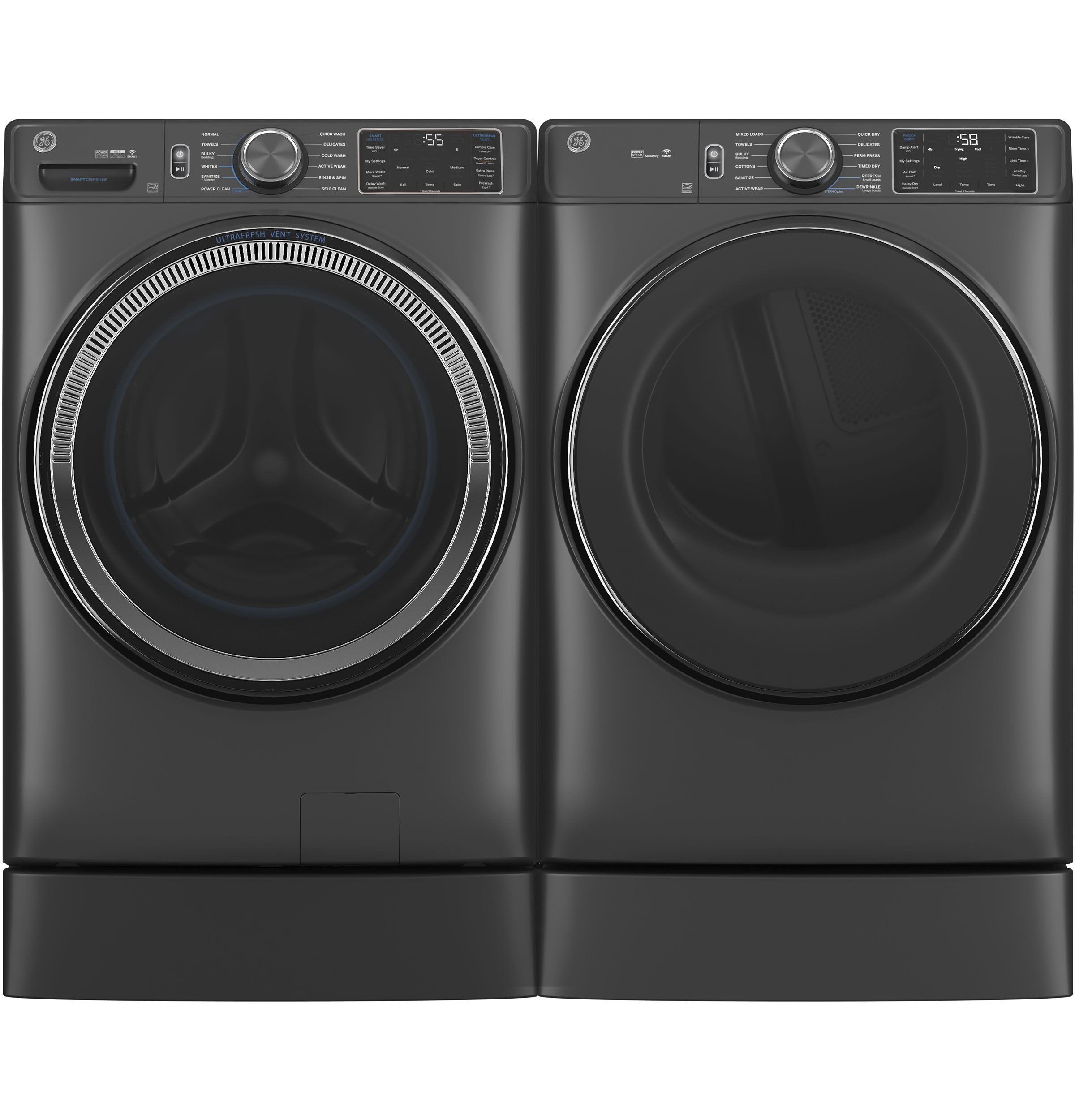 5.0 cu. ft. Capacity Smart Front Load Steam Washer with SmartDispense UltraFresh Vent System with OdorBlock and Steam view 28