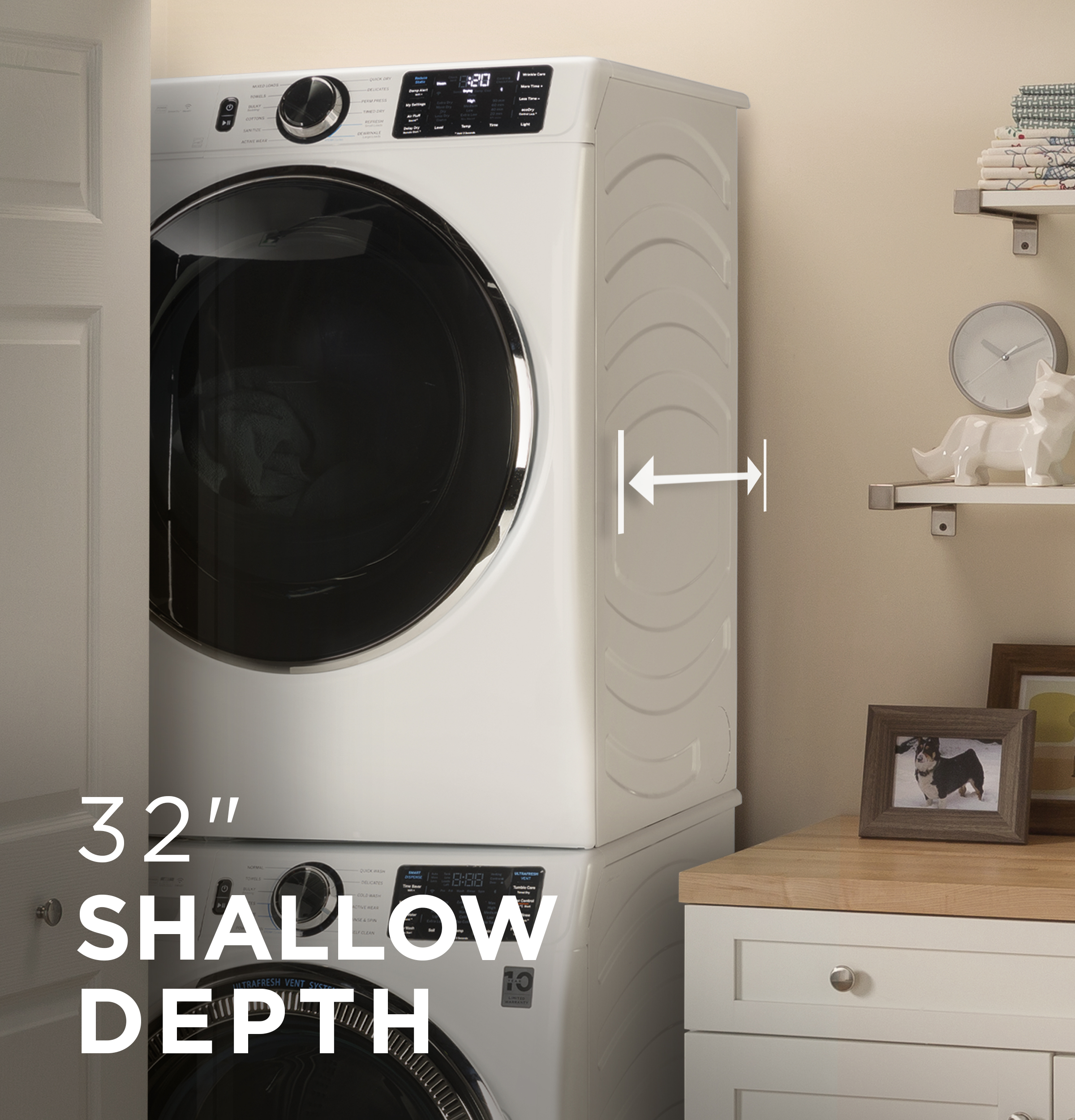 5.0 cu. ft. Capacity Smart Front Load Steam Washer with SmartDispense UltraFresh Vent System with OdorBlock and Steam view 21