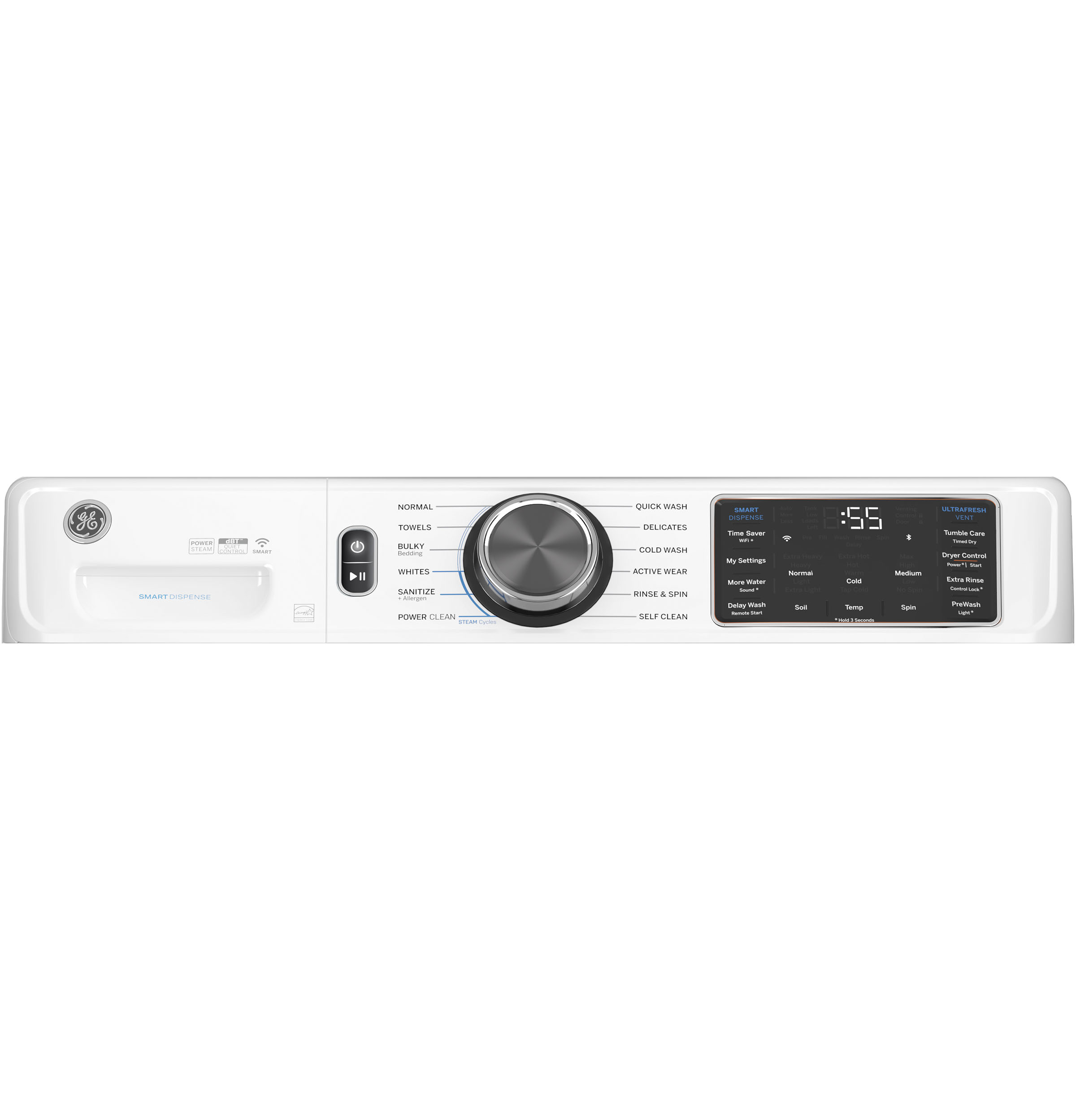 5.0 cu. ft. Capacity Smart Front Load Steam Washer with SmartDispense UltraFresh Vent System with OdorBlock and Steam view 31