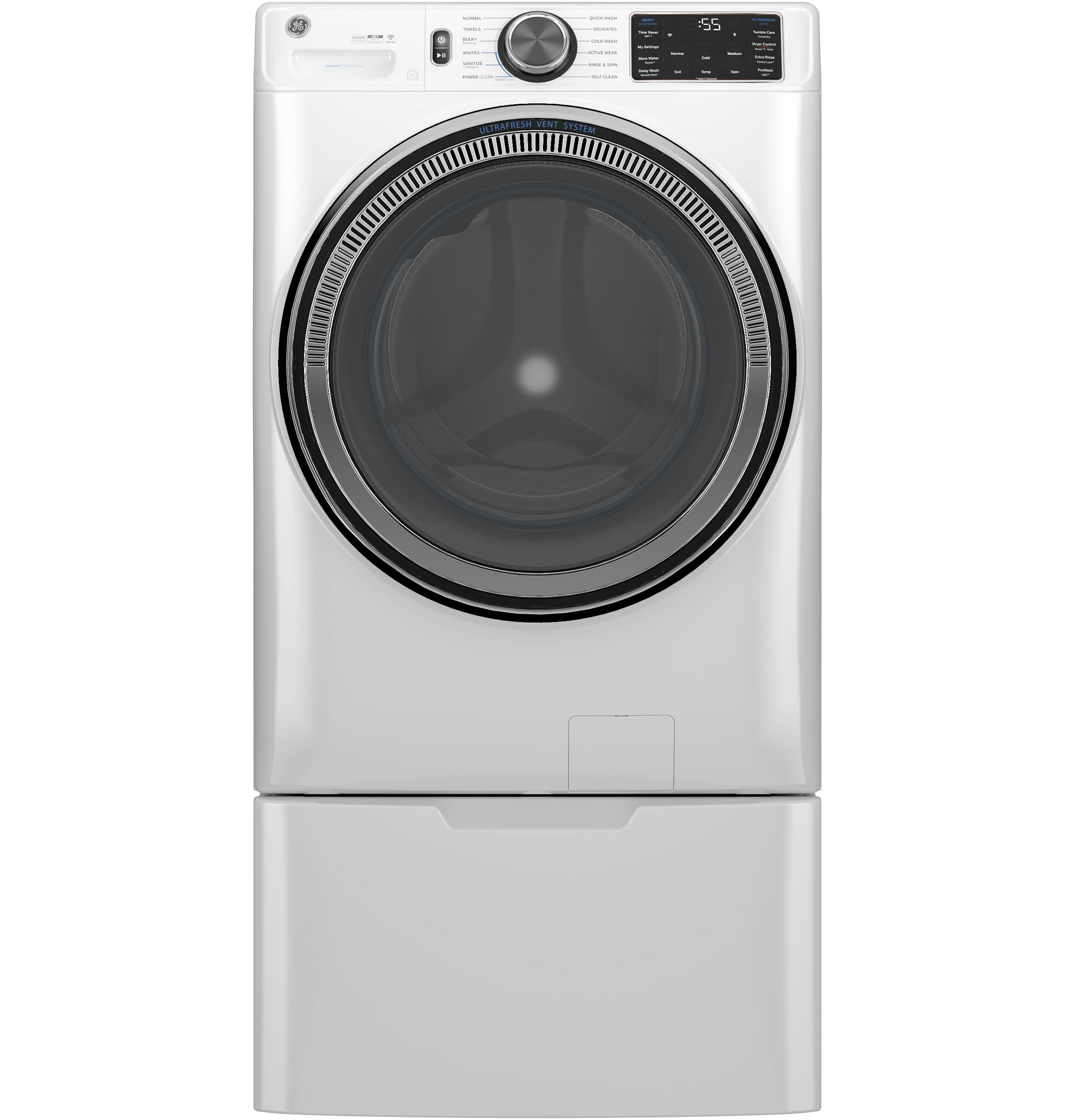 5.0 cu. ft. Capacity Smart Front Load Steam Washer with SmartDispense UltraFresh Vent System with OdorBlock and Steam view 30