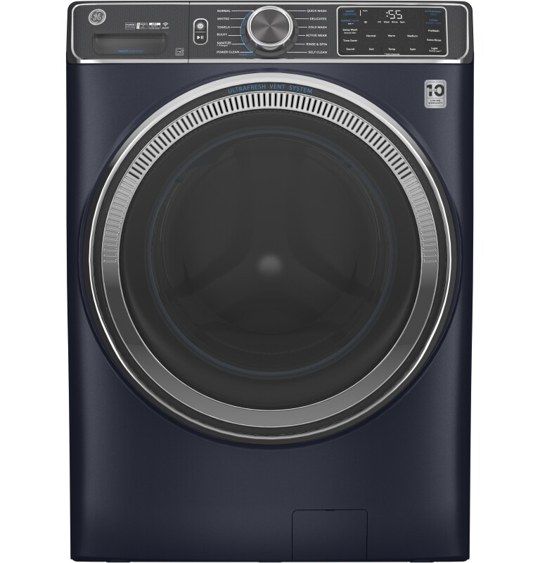 5.0 cu. ft. Capacity Smart Front Load Steam Washer with SmartDispense UltraFresh Vent System with OdorBlock and Steam GFW850SPNRS